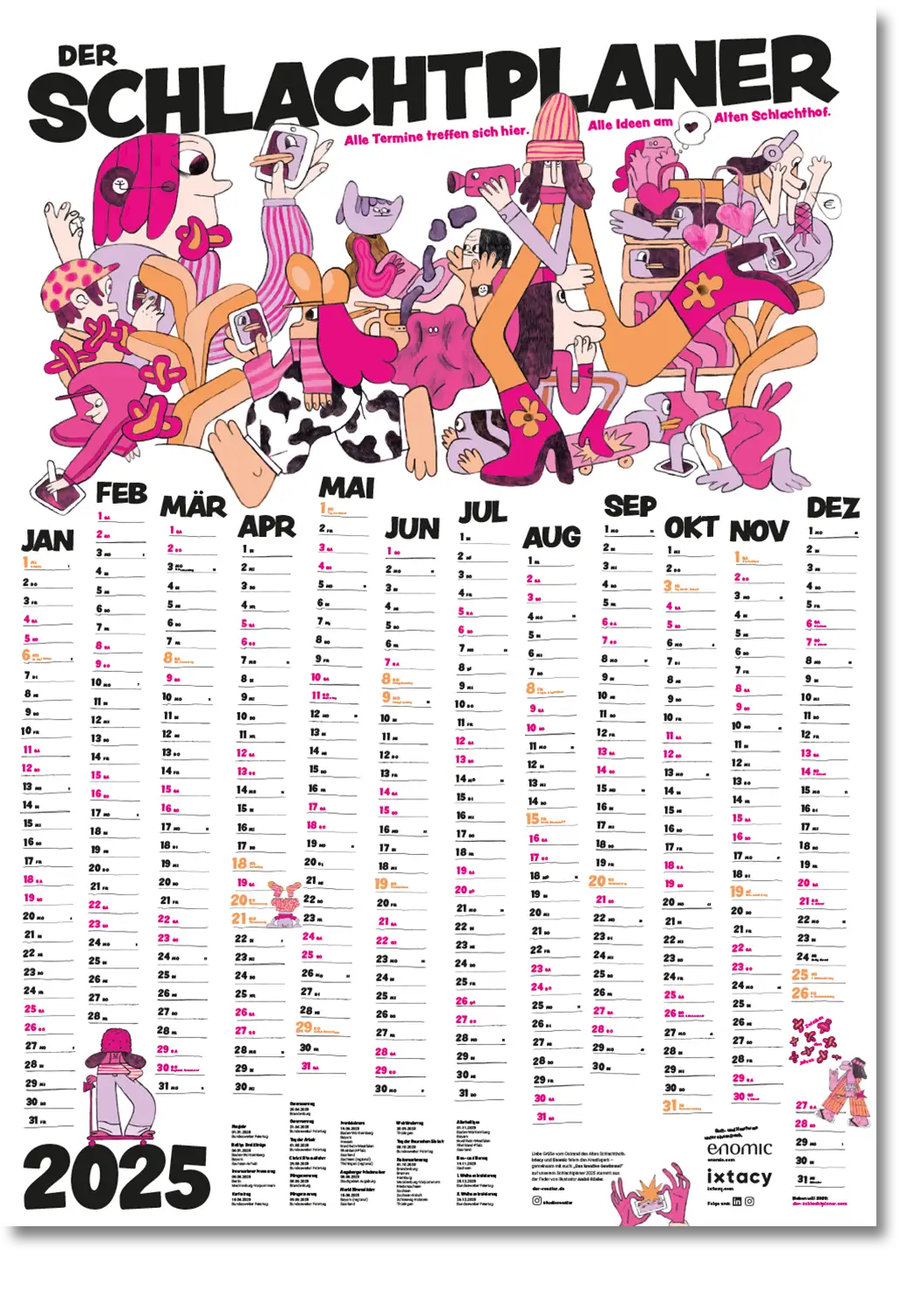 Illustration Kalender